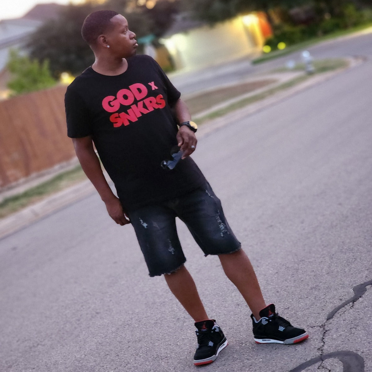 GOD x SNKRS Bred of Life Tee