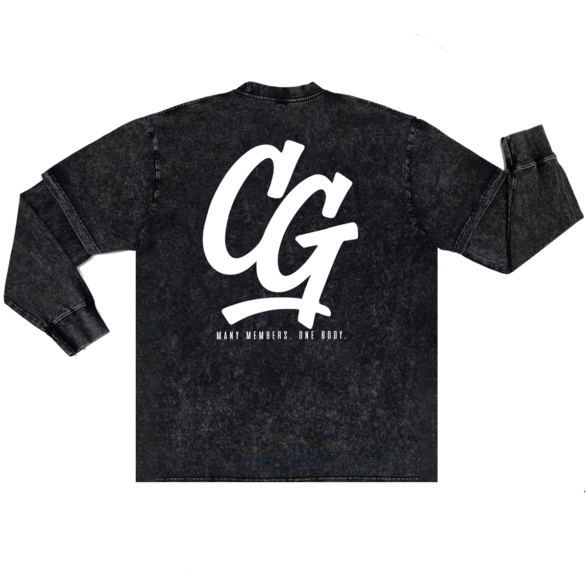 Christ Gang Stacked Acid Tee