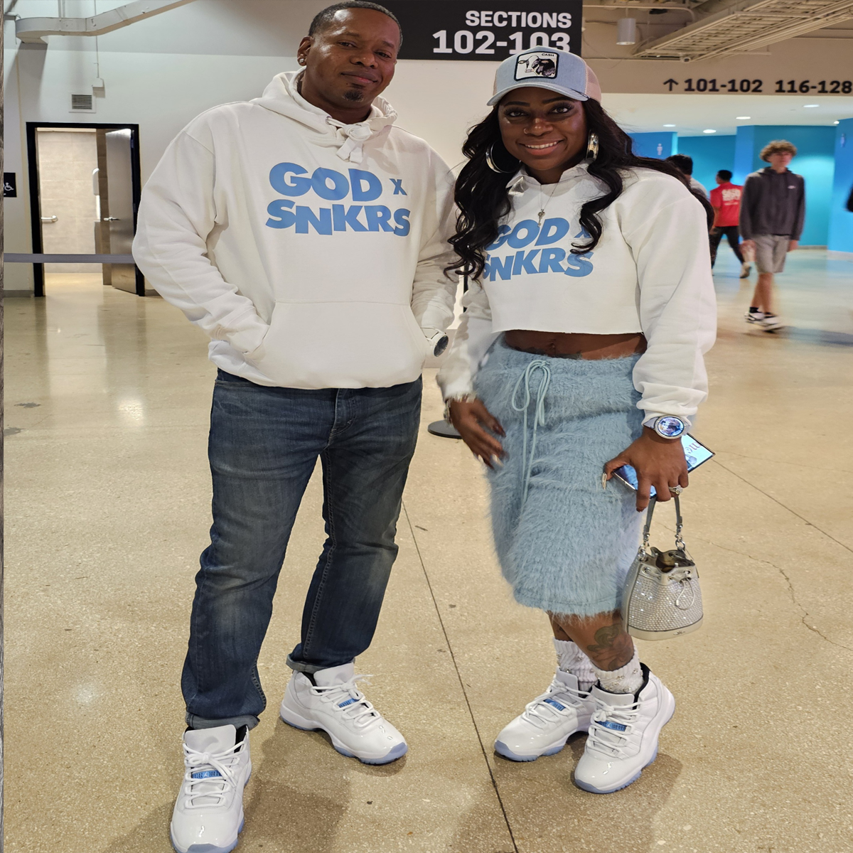 GOD x SNKRS More Than a Legend Hoodie or Cropped Sweatshirt and Free Trucker Cap