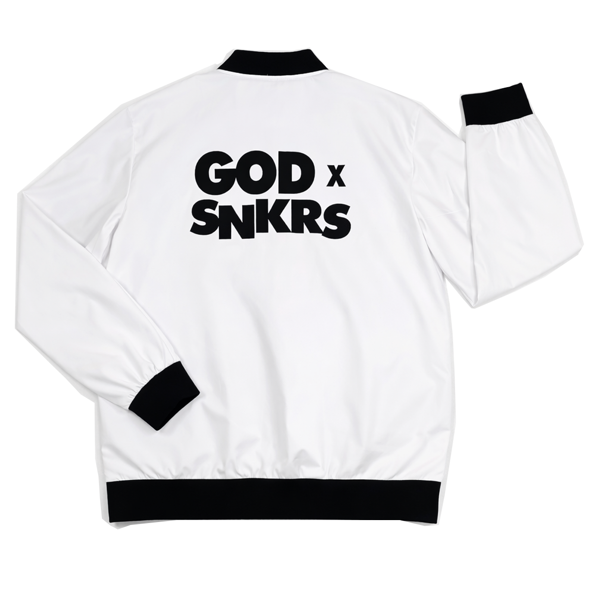 GOD x SNKRS White as Snow Lightweight Bomber