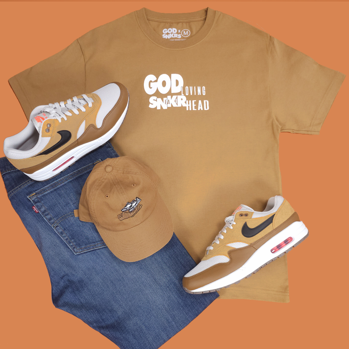 GOD x SNKRS God-Loving Sneakerhead - 5 Loaves Tee