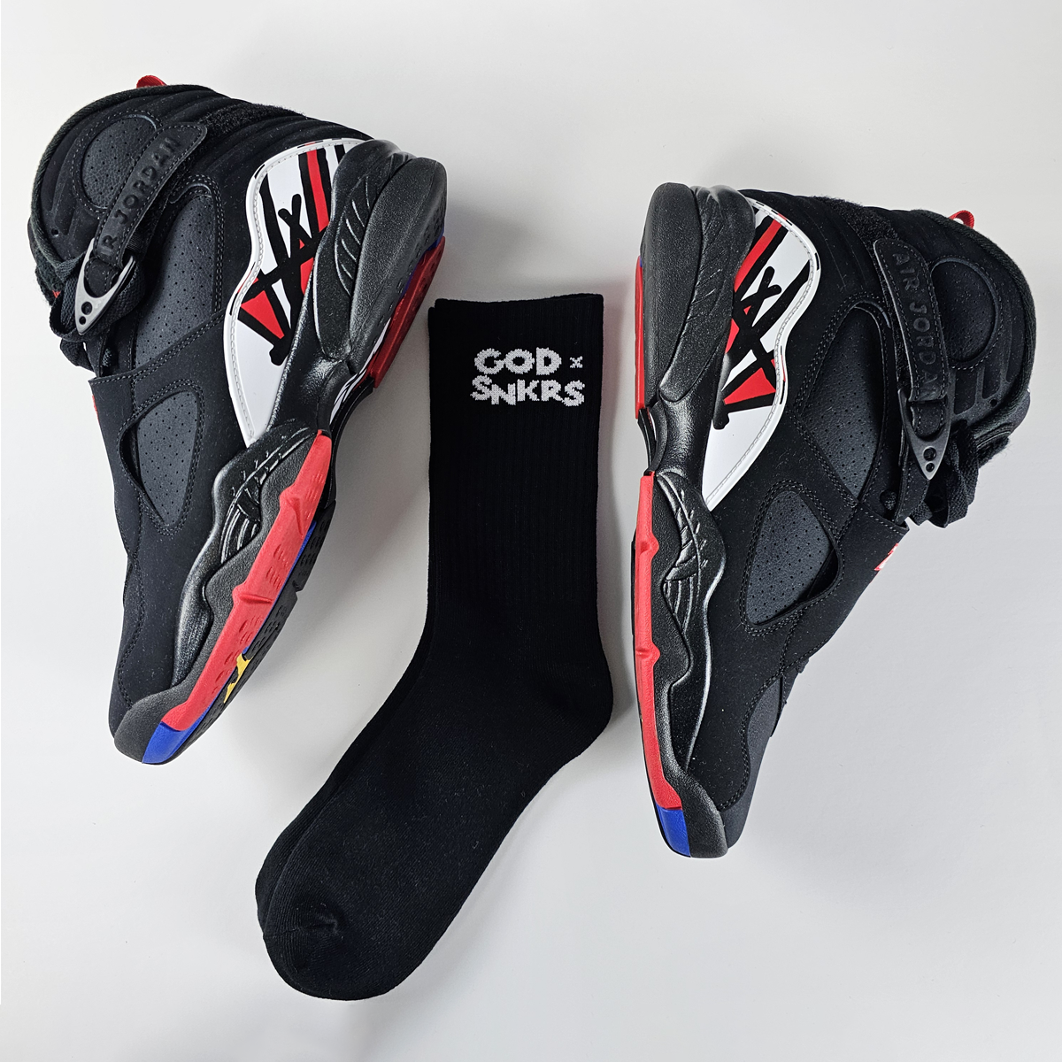 GOD x SNKRS Black Firm Footing Socks