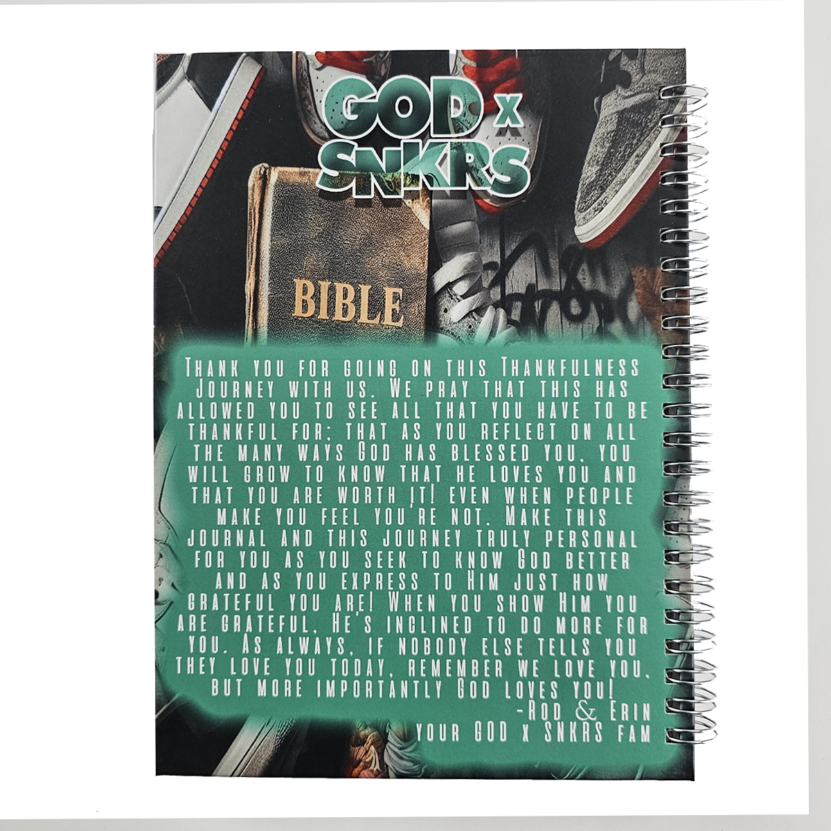 GOD x SNKRS Thankfulness Journal (FREE)