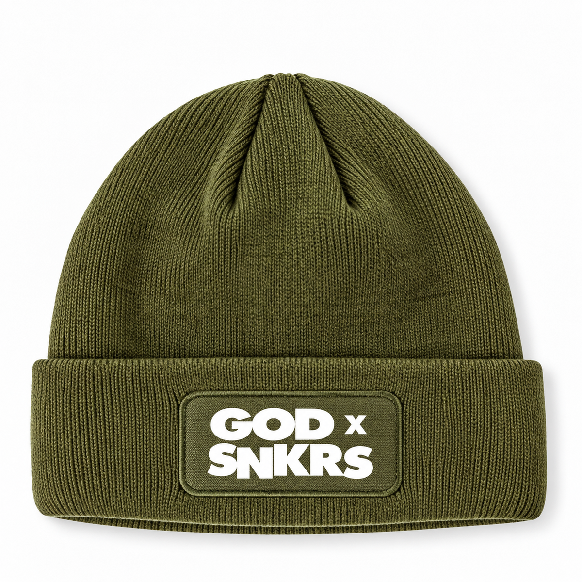 GOD x SNKRS Army of God Green Beanie