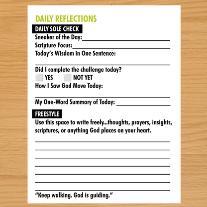 The 15-Day Sneakerhead Faith Challenge E-Book