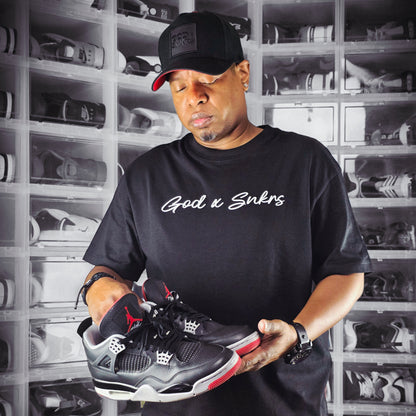 GOD x SNKRS Scripted Heavyweight Tee