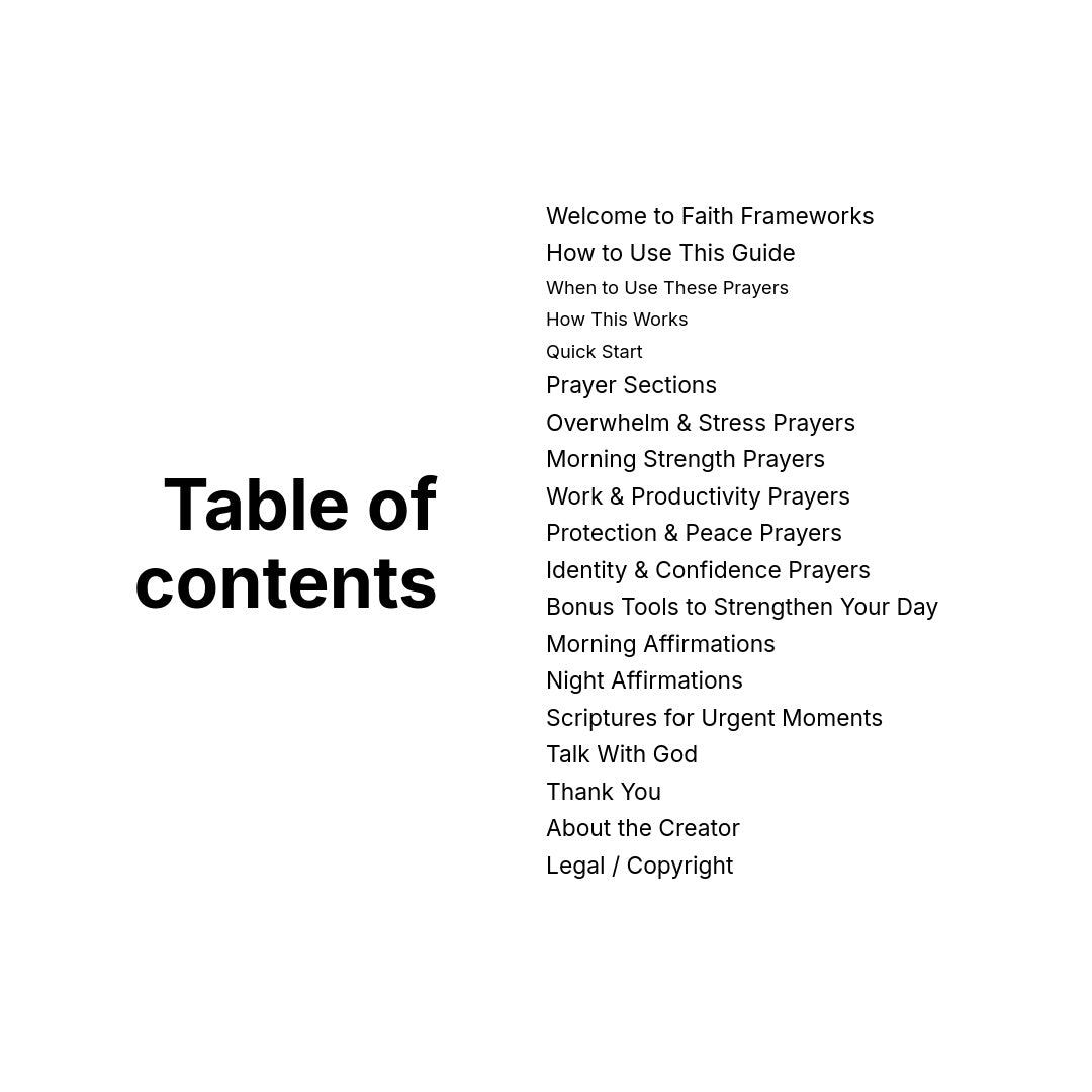 30 Guided Prayers for Busy Believers