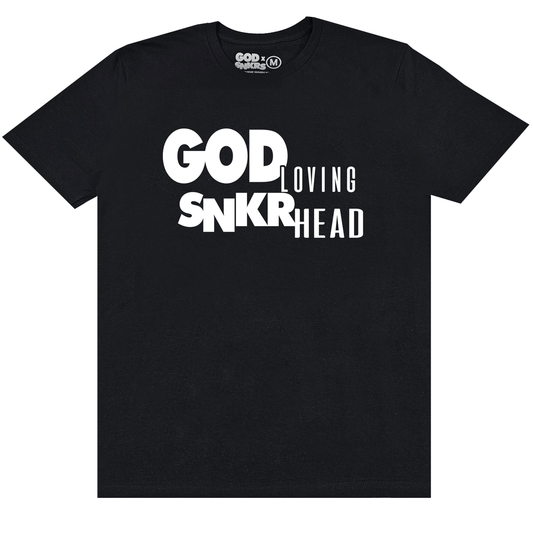 God-Loving Sneakerhead Standard - Black
