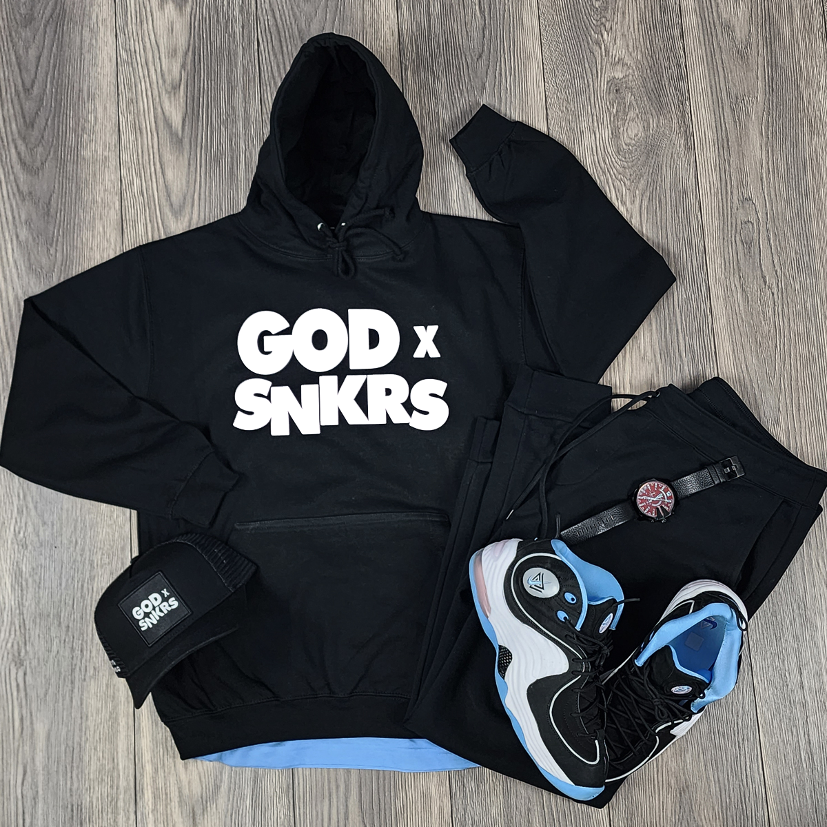GOD x SNKRS Light in Darkness Hoodie