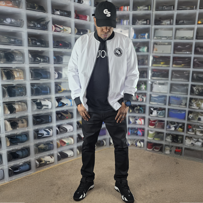 GOD x SNKRS White as Snow Lightweight Bomber