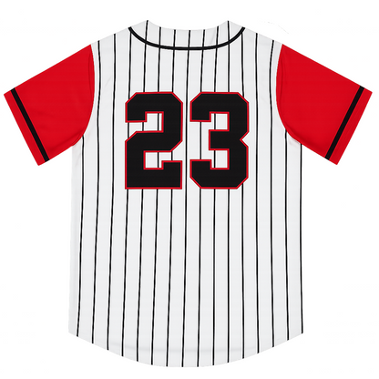 GOD x SNKRS Fire Red Psalms 23 Jersey