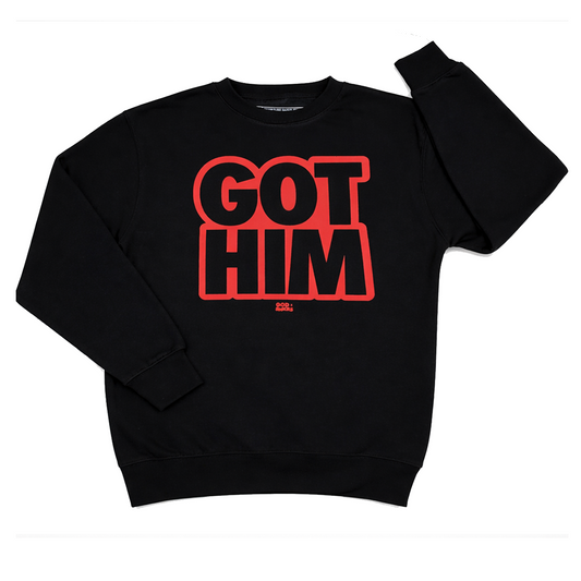 GOD x SNKRS GOT HIM Infrared Crewneck