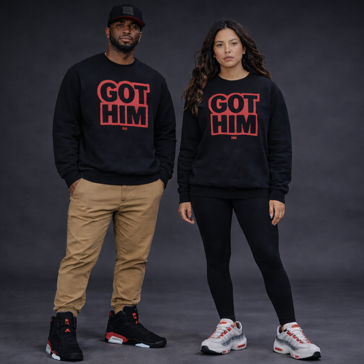 GOD x SNKRS GOT HIM Infrared Crewneck