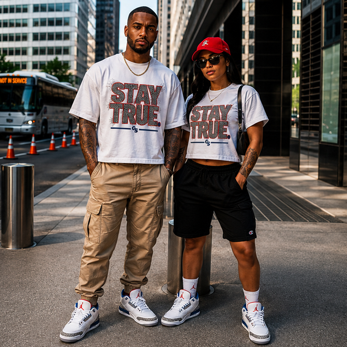 CHAPTER 001 - STAY TRUE - Crop Tee