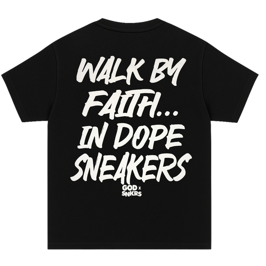 GOD x SNKRS Walk by Faith Tee