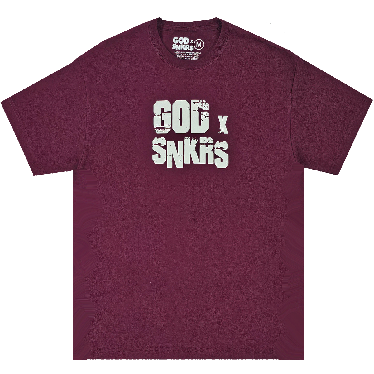 GOD x SNKRS Walk by Faith in Dope Sneakers - Maroon