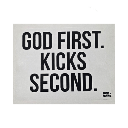 GOD x SNKRS 8 x 10 Canvas Wall Art