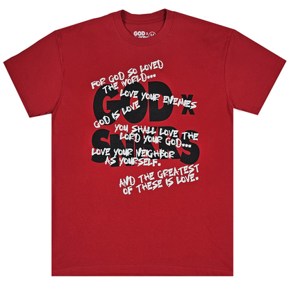 GOD x SNKRS Words of Love Tee