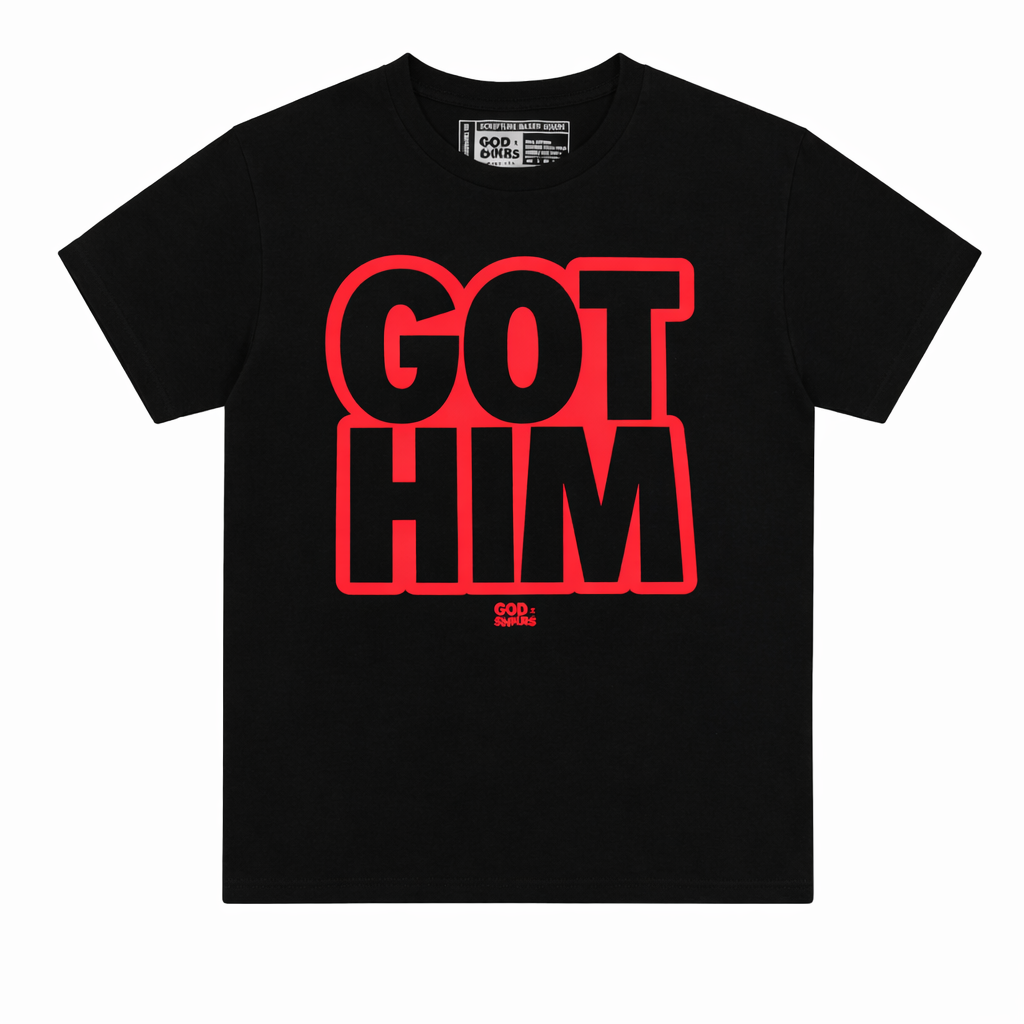 GOD x SNKRS GOT HIM Infrared Heavyweight Tee