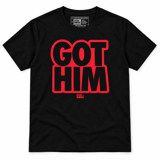 GOD x SNKRS GOT HIM Infrared Heavyweight Tee