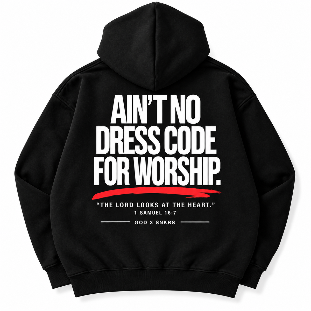 Ain't No Dress Code for Worship Hoodie