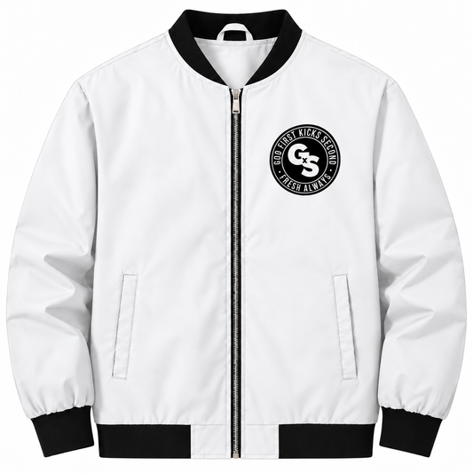 GOD x SNKRS White as Snow Lightweight Bomber
