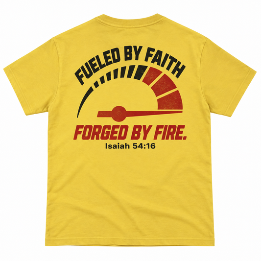 GOD x SNKRS God First. Kicks Second. Fueled by Faith - Yellow Ferrari