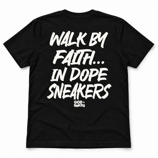GOD x SNKRS Walk by Faith Tee